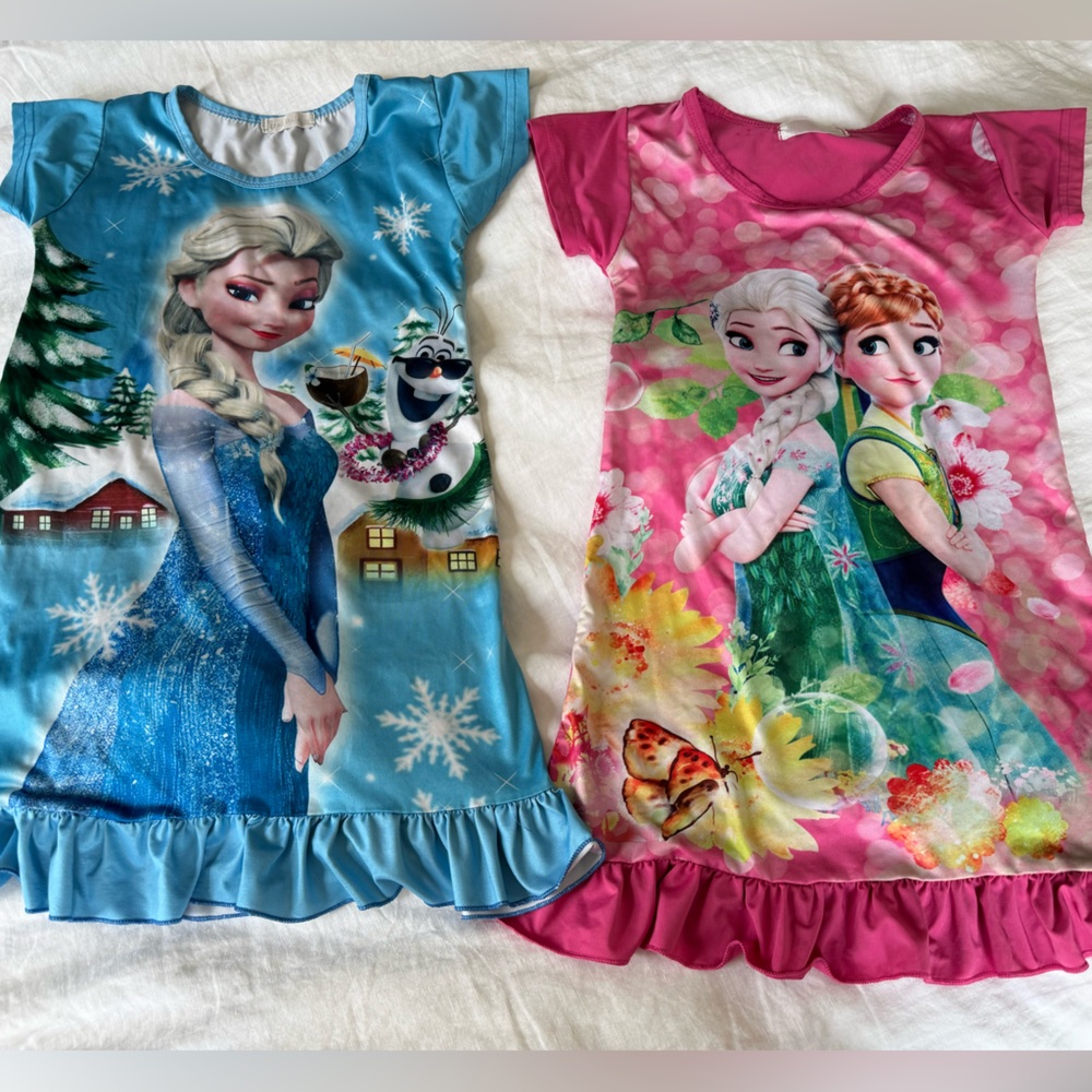 Frozen Themed Nightgowns